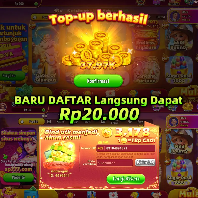 SP777 Masuk Resmi 2026 Aplikasi